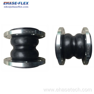 Flange type rubber bellow flexible expansion joint